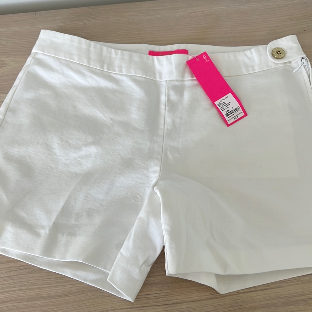 Lilly Pulitzer white shorts - NWT - size 6